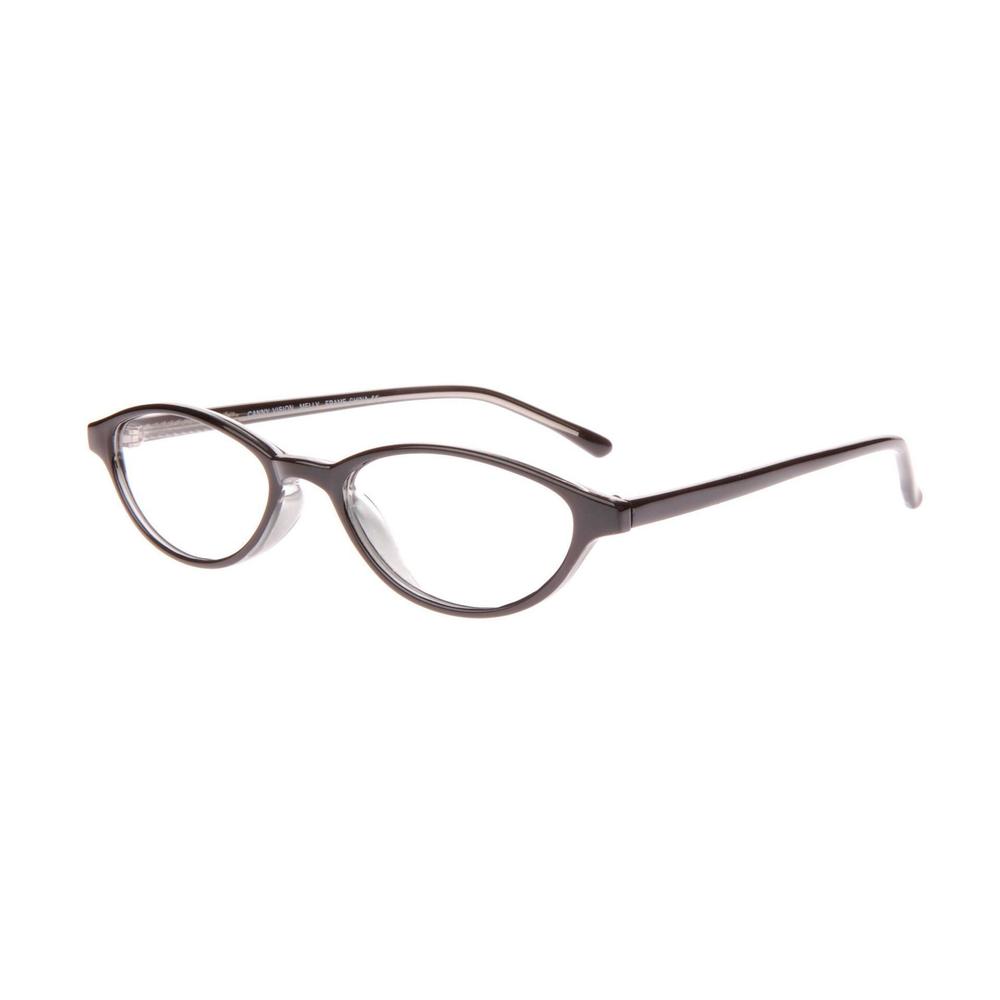NEW CANNY VISION Black MELLY Eyeglasses 46mm with Case